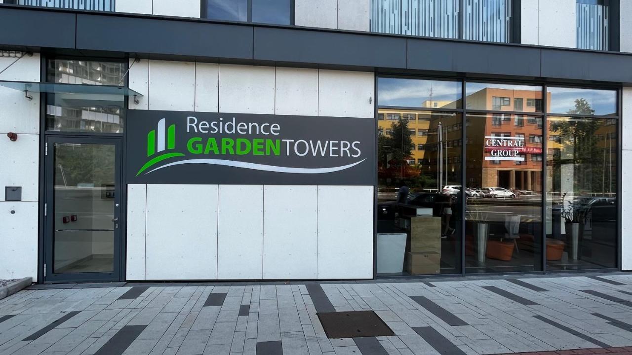 Residence Garden Tower - 8 Min Do Centra, Garaz Prague Exterior photo