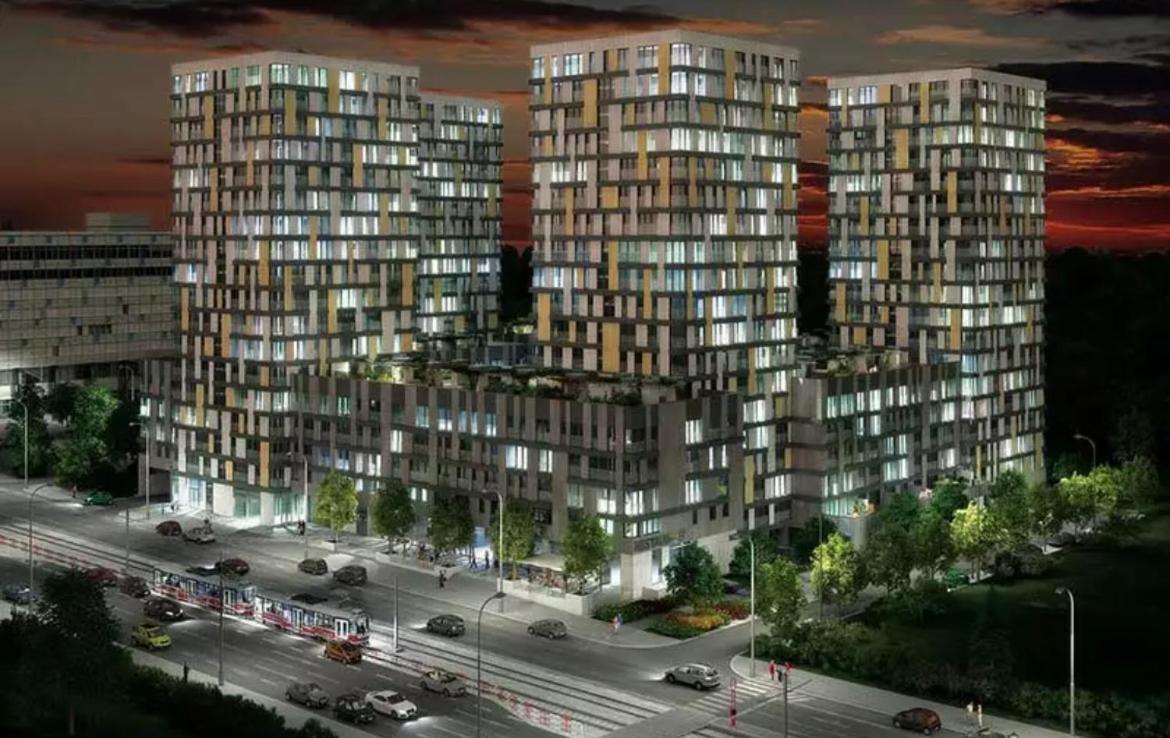 Residence Garden Tower - 8 Min Do Centra, Garaz Prague Exterior photo